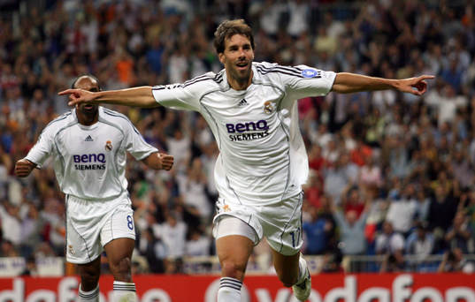 Ruud van Nistelrooy, Real Madrid (Jubel)