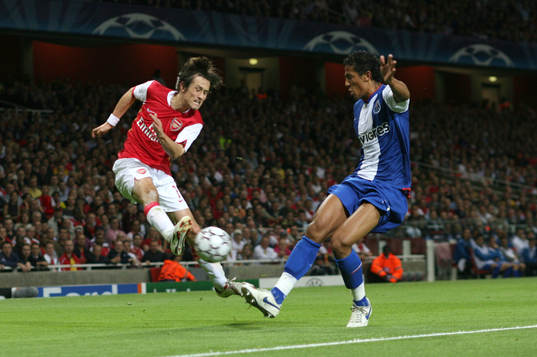 Tomas Rosicky, Arsenal och Bruno Alves, Porto