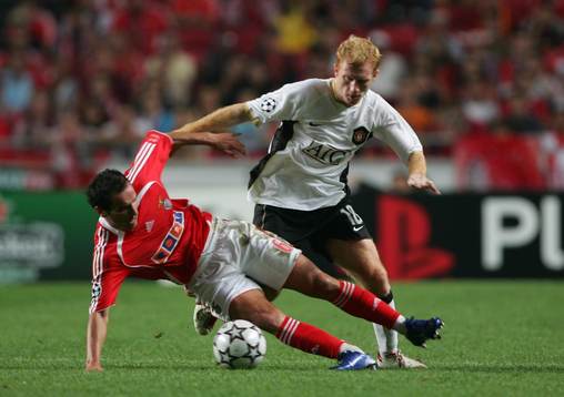 Petit, Benfica och Paul Scholes, Manchester
