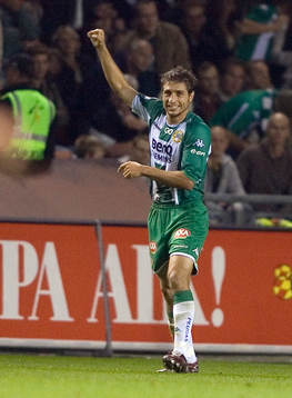Sebastian Eguren, Hammarby, jubel, glädje