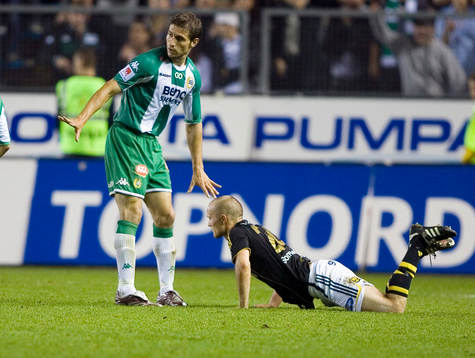 Sebastian Eguren, Hammarby och Nicklas Carlsson, AIK
