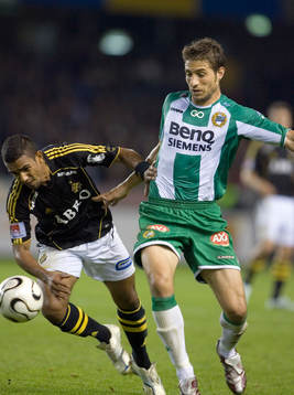 Wilton Figueredo, AIK och Sebastian Eguren, Hammarby