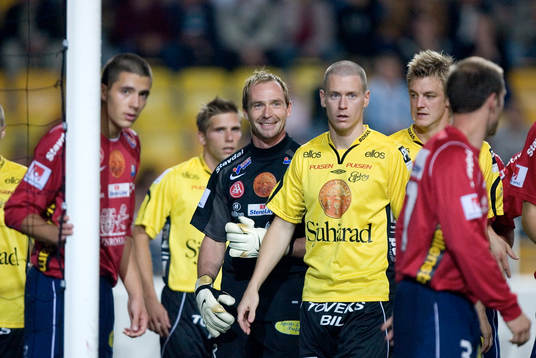Visst är det kul att vara målvakt, tycker Dick Last