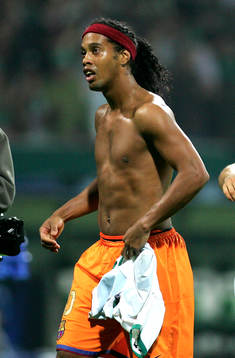 Ronaldinho, Barcelona, bar överkropp