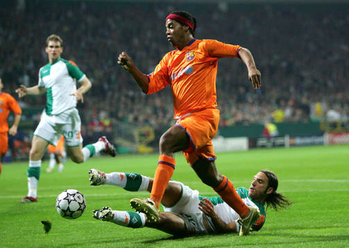 Torsten Frings, Werder Bremen och Ronaldinho, Barcelona