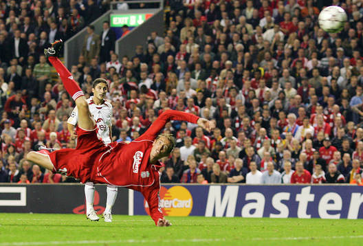 Peter Crouch, Liverpool gör det tredje målet