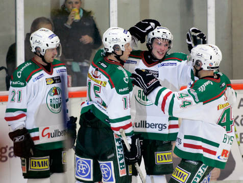 Rögle BK - Nybro Vikings IF: David Oliver, Byström