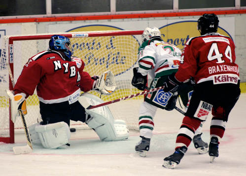 Rögle BK - Nybro Vikings IF: David Oliver, mål, Jokela