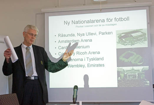 Sune Hellströmer, generalsekreterare SvFF