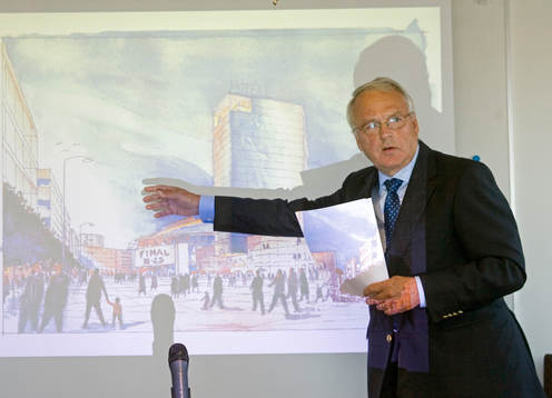 Lennart Daleke, vd Nya Nationalarena i Solna AB