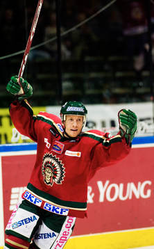 Niklas Andersson, Frölunda, glädje,  jubel