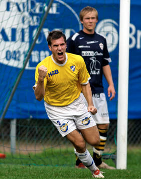 Gantofta IF - IFK Malmö: Robert Kjellin, IFK Malmö (Jubel)