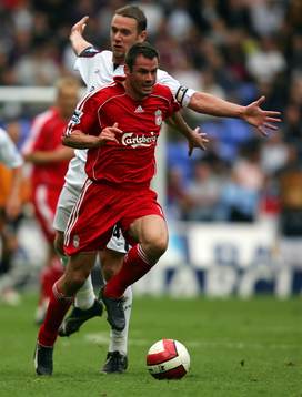 Kevin Nolan, Bolton och Jamie Carragher, Liverpool