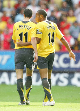 Robin Van Persie och Thierry Henry, Arsenal