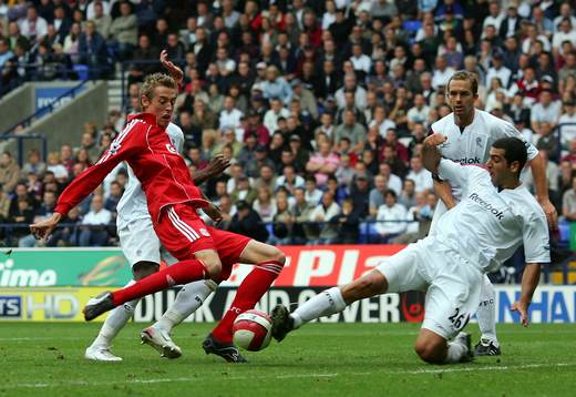 Tal Ben Haim, Bolton och Peter Crouch, Liverpool