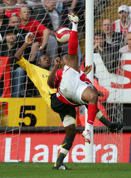Kevin Lisbie, Charlton och William Gallas, Arsenal