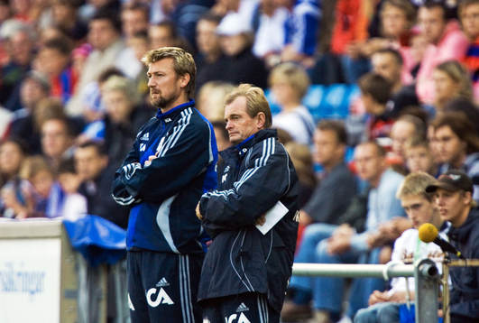 Göteborg, tränare Stefan Landberg och Kjell Pettersson