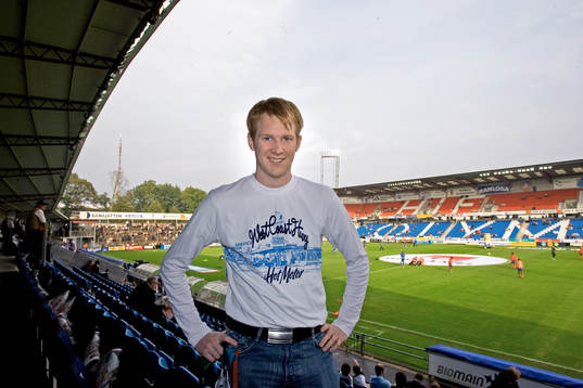 Björn Olsson, som vann fotbollsresa av TV 4