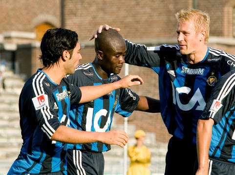 Stefan Batan, Toni Kuivasto och Jones Kusi-Asare,
