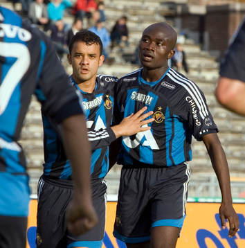 Lance Davids och Jones Kusi Asare, Djurgården (Jubel)