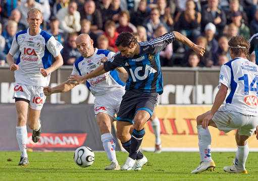 Magnus Svensson, Halmstad och Stefan Batan, Djurgården