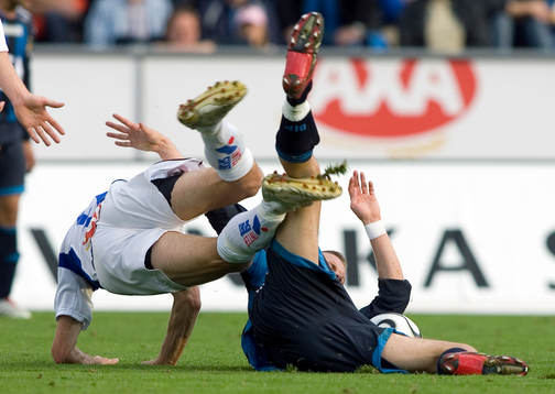 Magnus Svensson, Halmstad och Kari Arnason, Djurgården