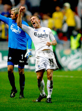 Fotboll, Dansk liga, SAS-ligan, Marcus Allbäck,,