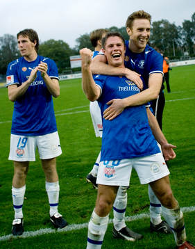 Trelleborg tog sig tillbaka till Allsvenskan. Dennis