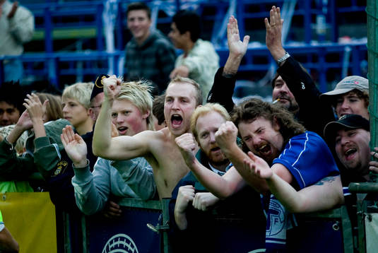 Trelleborg tog sig tillbaka till Allsvenskan. Fansen var