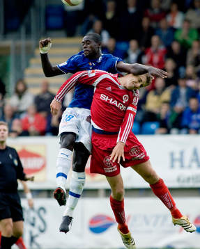 Michael Mensah, Trelleborg i nickduell med Åtvidabergs