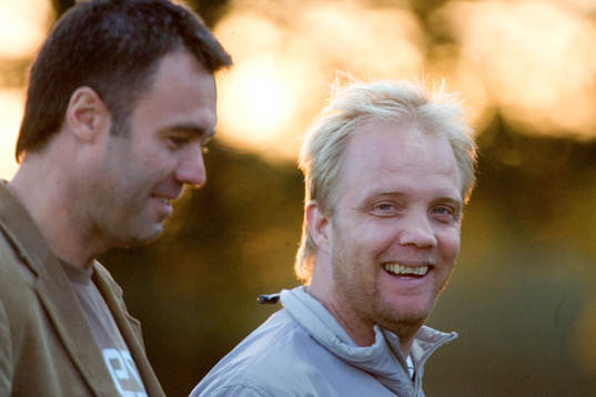 Martin Ingvarsson och Percy Olsson
