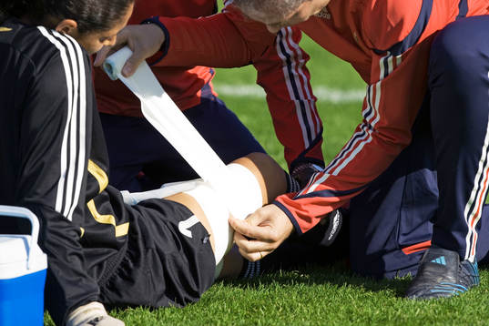 Skada, bandage