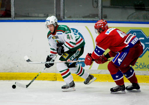 Pär Arlbrandt, Rögle mot Jimmy Wendel, Huddinge