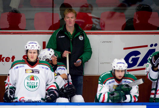 Kenny Jönsson i avbytarbåset