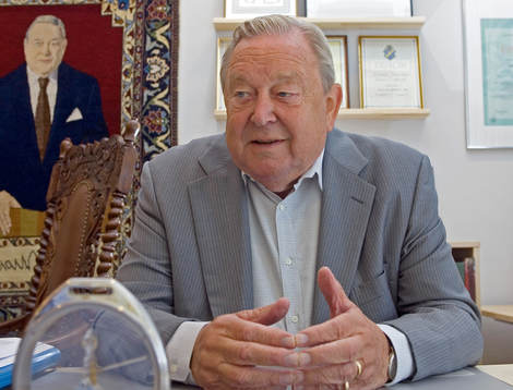 Lennart Johansson, president, UEFA