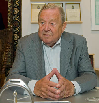 Lennart Johansson, president, UEFA