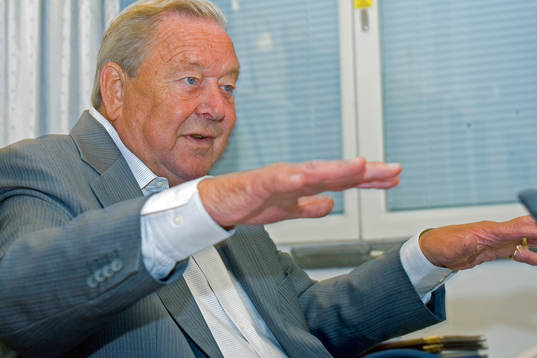 Lennart Johansson, president, UEFA