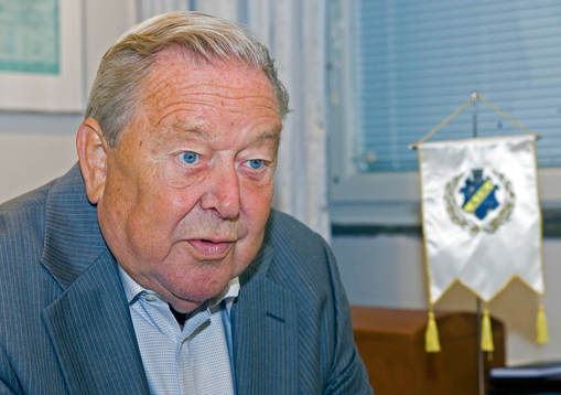 Lennart Johansson, president, UEFA