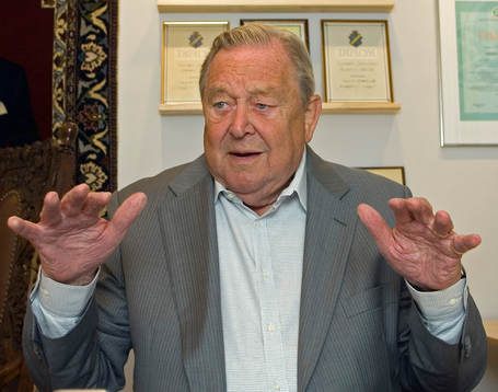 Lennart Johansson, president, UEFA