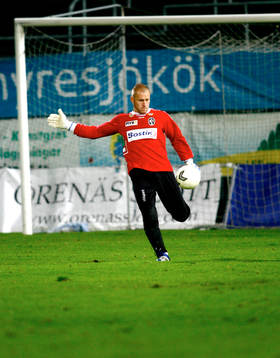 Fotboll, Superettan, Lee Baxter (målvakt) Landskrona