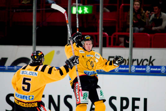 Fredrik Lindgren jubel Skellefteå