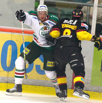 Ishockey. Allsvenskan. Rögle - Västerås. Patrik