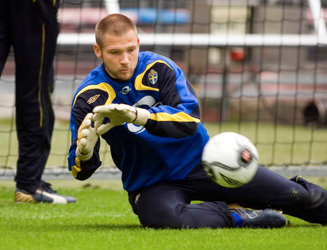 John Alvbåge, målvakt, Sverige