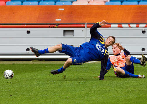Markus Rosenberg och Fredrik Stenman, Sverige