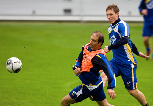 Kennedy Bakircioglu och Kim Källström, Sverige