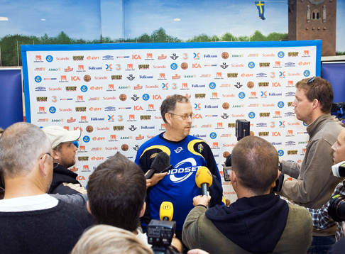 Lars Lagerbäck, förbundskapten, Sverige