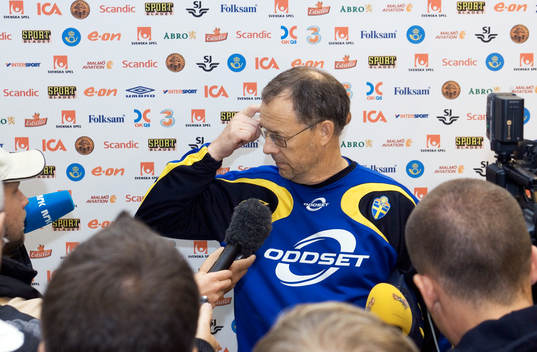 Lars Lagerbäck, förbundskapten, Sverige