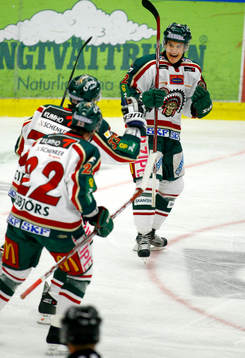 Karl Fabricius,  Frölunda, jubel, glädje