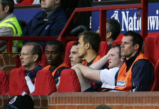 Wayne Rooney, England, utbytt