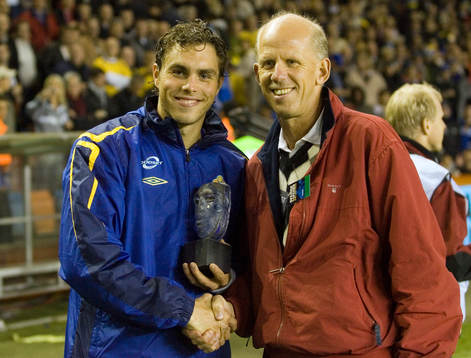 Johan Elmander, Sverige matchens lirare
